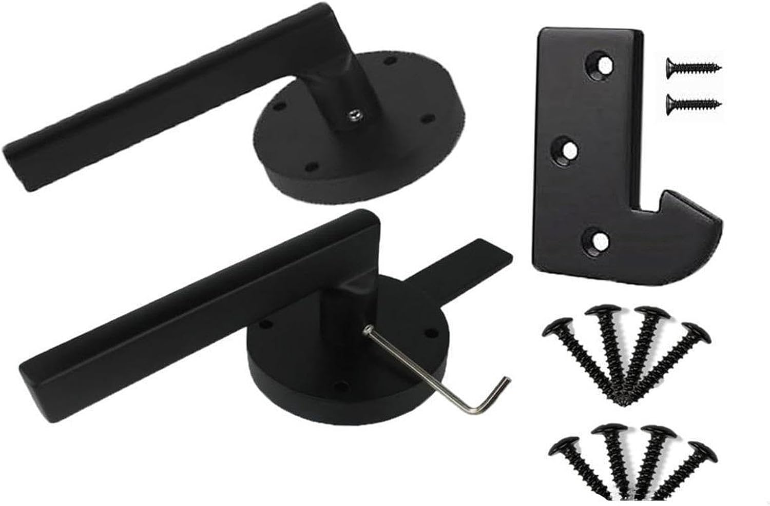 Leefasy Double Side Gate Latch Gate Hardware Professional High Performance Steel Heavy Duty for Shed Wooden Gates Yard Outdoor Fence image number 4