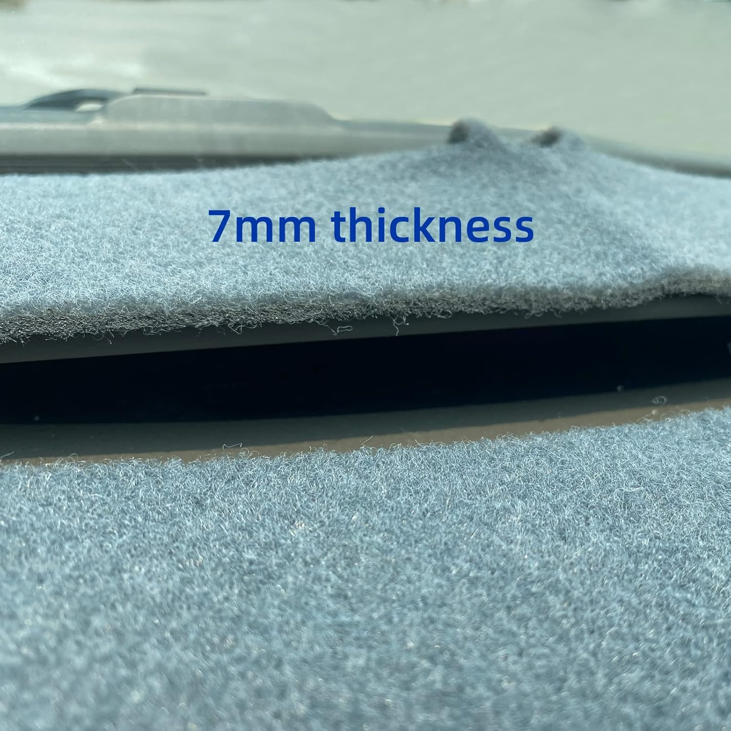 USDACOVE Dash Cover Dashboard Cover Mat Pad Custom Fit for Toyota Camry 2007 2008 2009 2010 2011(Charcoal Grey) - Dark image number 4