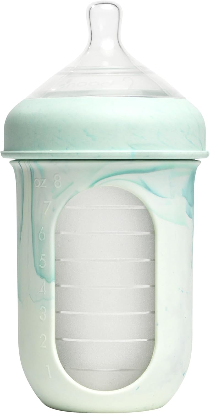 Boon Nursh Bottle, 8 Oz Capacity, Mint Tie Dye image number 2