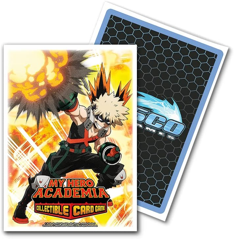 Arcane Tinmen My Hero Academia Bakugo Explode Matte Art Dragon Shield Sleeves 100 Piece image number 2