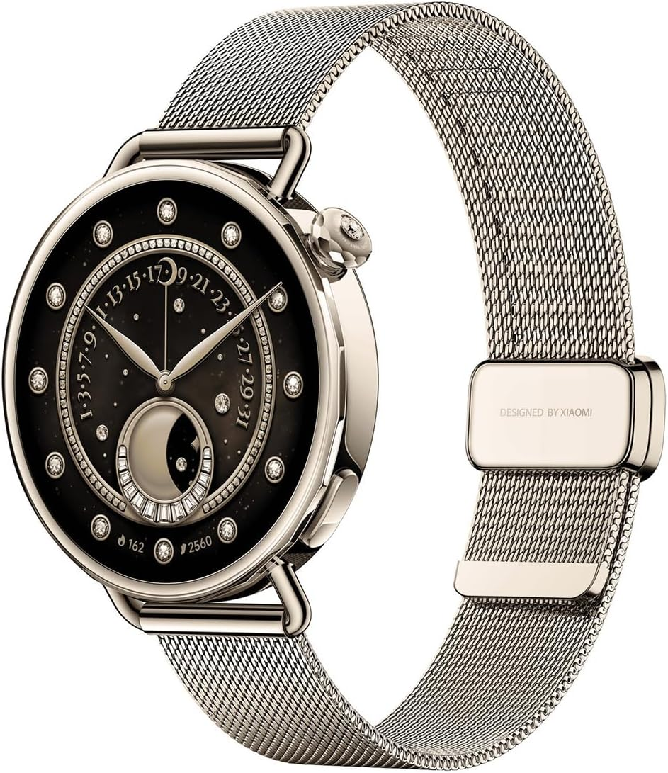 Xiaomi Watch S4 Black-Smartwatch, Fitness Tracker,1.43 Inch AMOLED, 2200 Nits, 15 Day Battery, 5ATM Waterproof, Heart Rate & SPO₂ Sensor, 150+ Sports Modes, Dual-Band GPS, NFC, Android & Ios