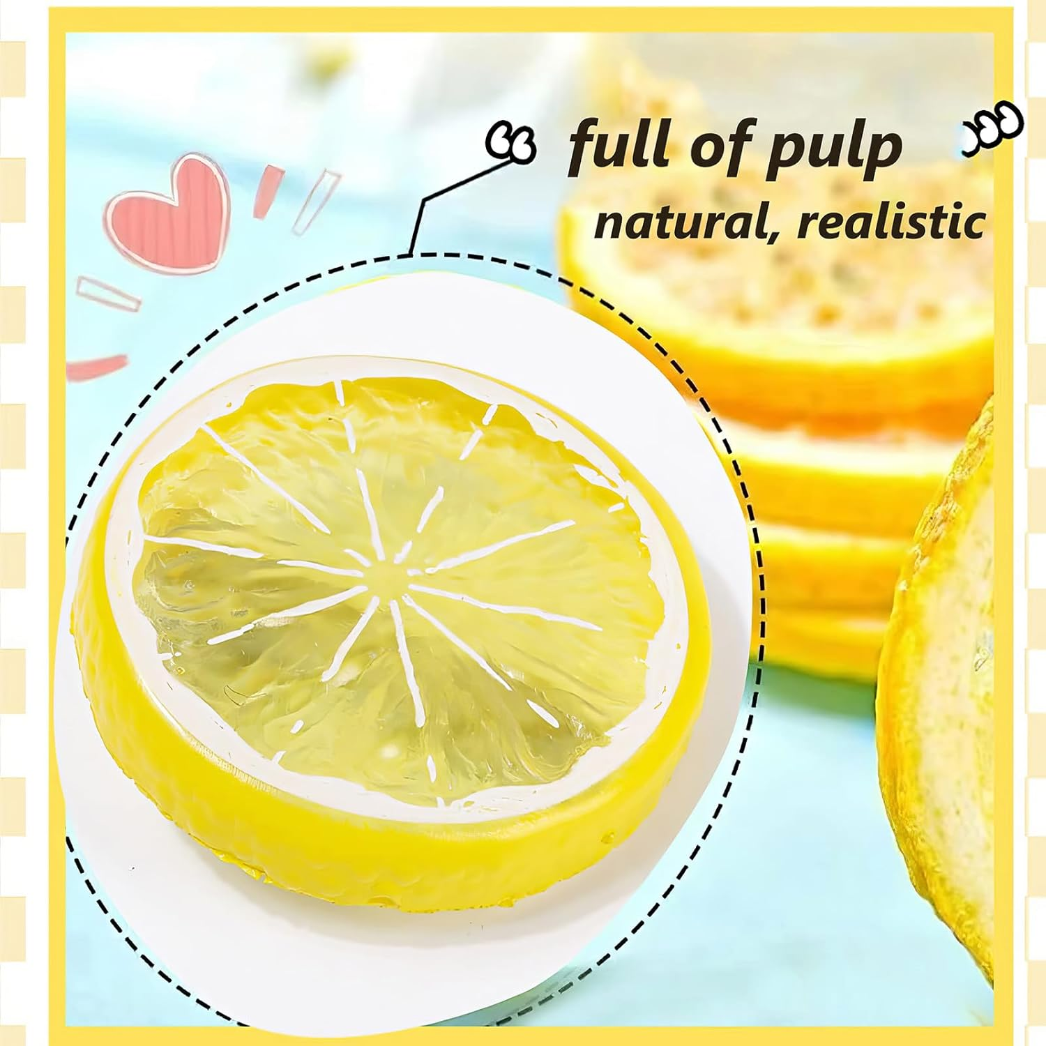 RTRTGS Pack of 2 Hair Clips + 2 Orange Discs Elastic Hair Scrunchie Girls Women Cute Fruit Hair Accessories for Carnival Party Costume Women'S Orange Earrings Aperol image number 6