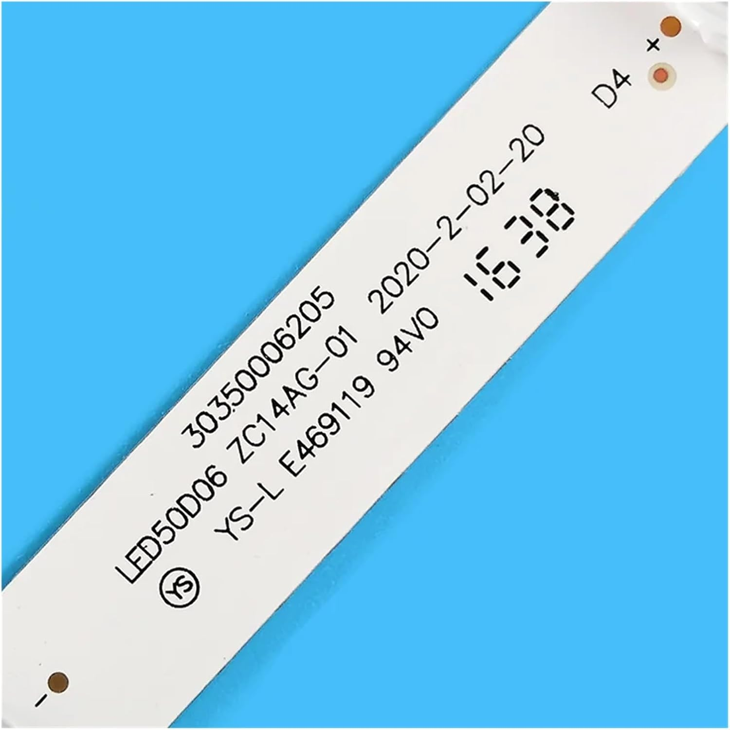 For 50Inch LCD TV LED50D6-ZC14AG-03 F50A71F1 V500HJ1-PE8 REV.C3 for J.V/C LT-50C550 P50FN117J LT-50EM76 Backlight Strip image number 1