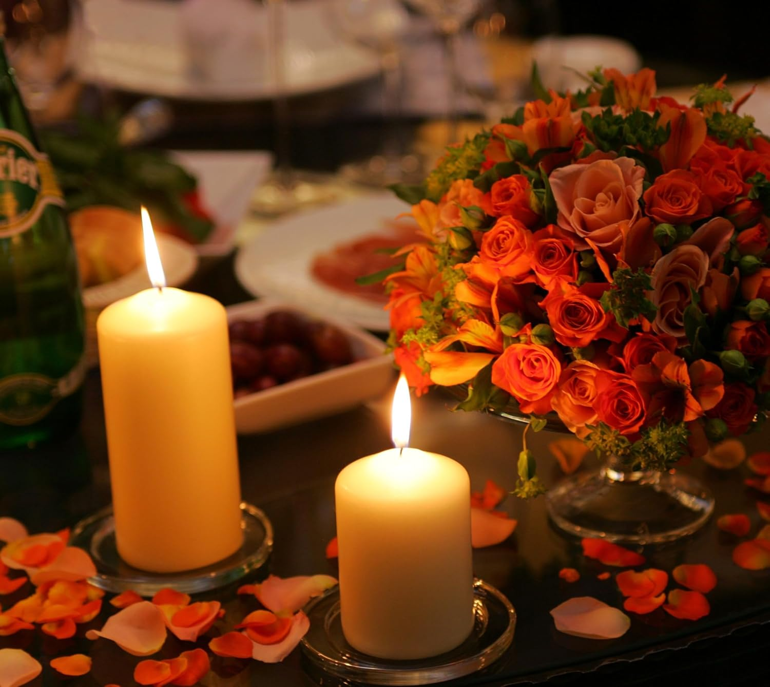 PAPSTAR 17981 Pillar Candles &Oslash; 50 X 100 Mm &ndash; Pack of 8 &ndash; Cream image number 2