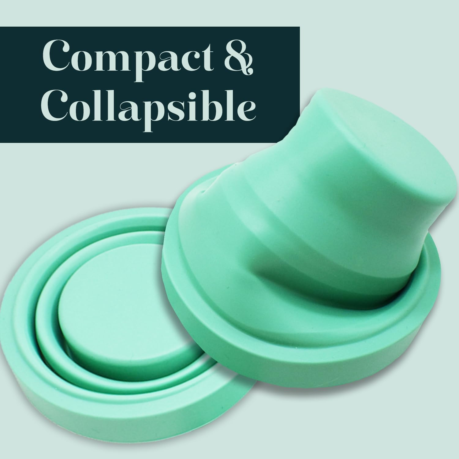 SHORDY Menstrual Case Holder for Sterilization, Collapsible Silicone Container - Boil, Sterilize & Store Your Period Cups, Microwave-Friendly & Foldable, Sustainable & Compact, Ideal for Travel image number 4