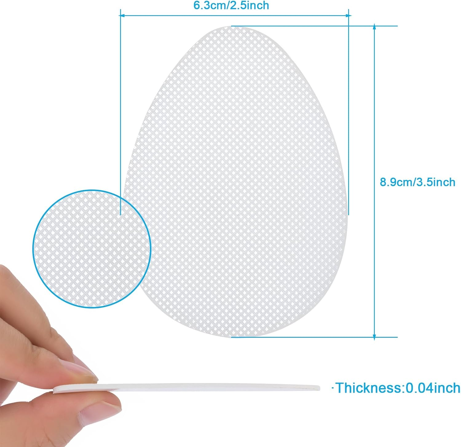 Non-Slip Shoe Pads, GADEBAO Self-Adhesive Anti-Slip Sole Sticker Protector, Premium Odorless Silicone Non Skid Shoe Grips for High Heels, Clear - 8 Pcs, 2.5'' * 3.5'' * 0.04'' image number 5