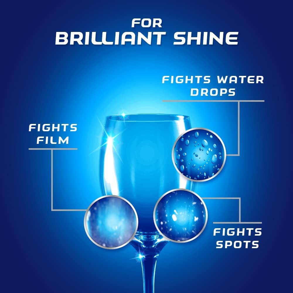 Finish Dishwashing Rinse Aid, Regular Liquid, 500Ml image number 5