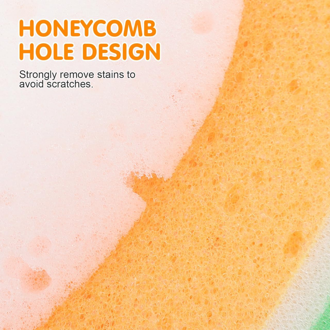 EXCEART Body Sponges Scrubbers Body Sponge for Bath Cleaning Sponge 4Pcs Fruit Shaped Bath Sponges Body Wash Sponge Cleaning Supplies Scrubbers Body Wash Bath Sponge image number 3