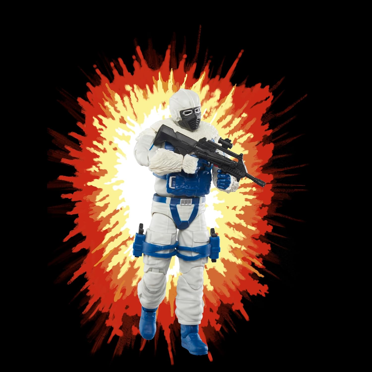 G.I. Joe Classified Series Retro Cardback Snow Serpent, Collectible 6 Inch Action Figure with 8 Accessories image number 5