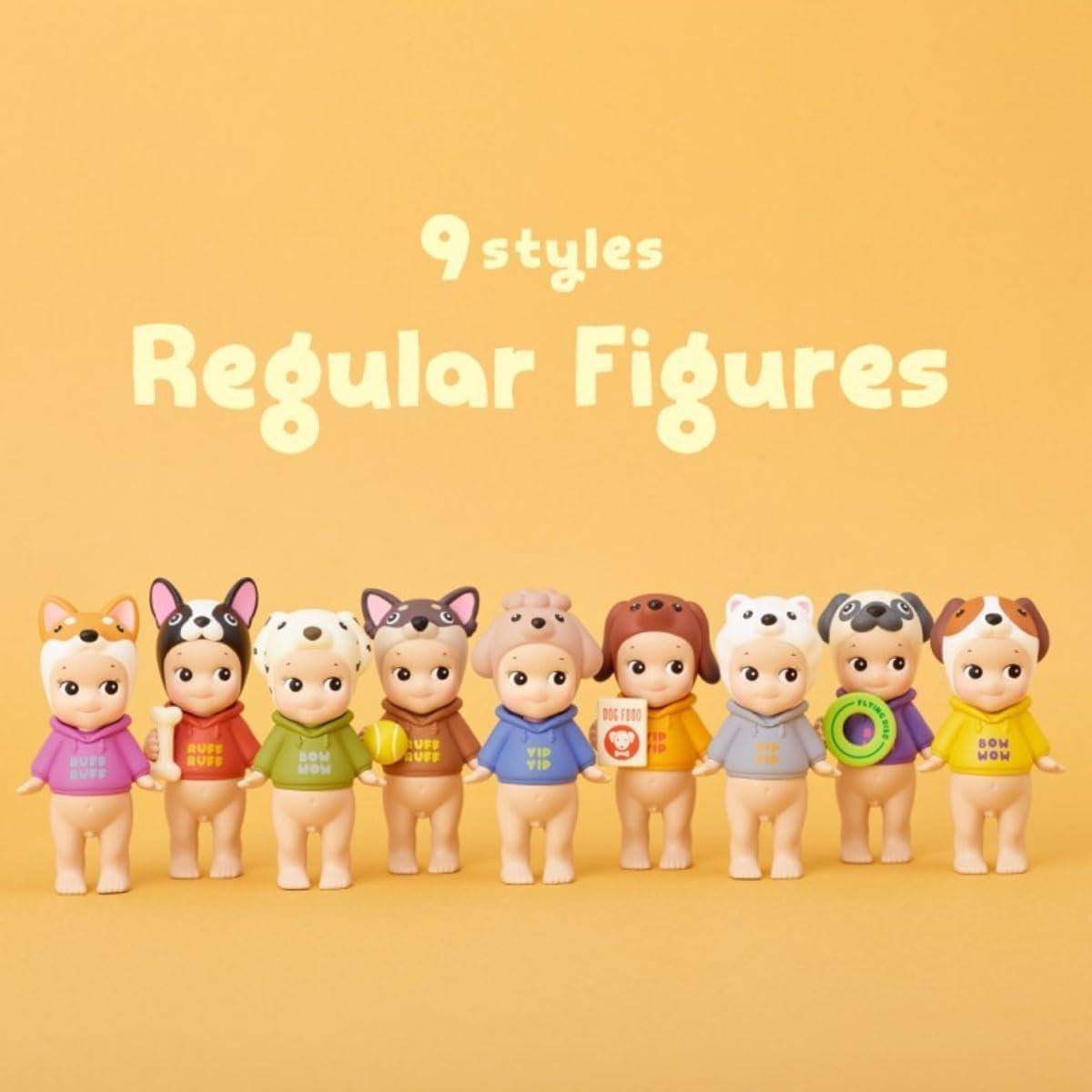 Sonny Angel Dog Time Baby Figure image number 1