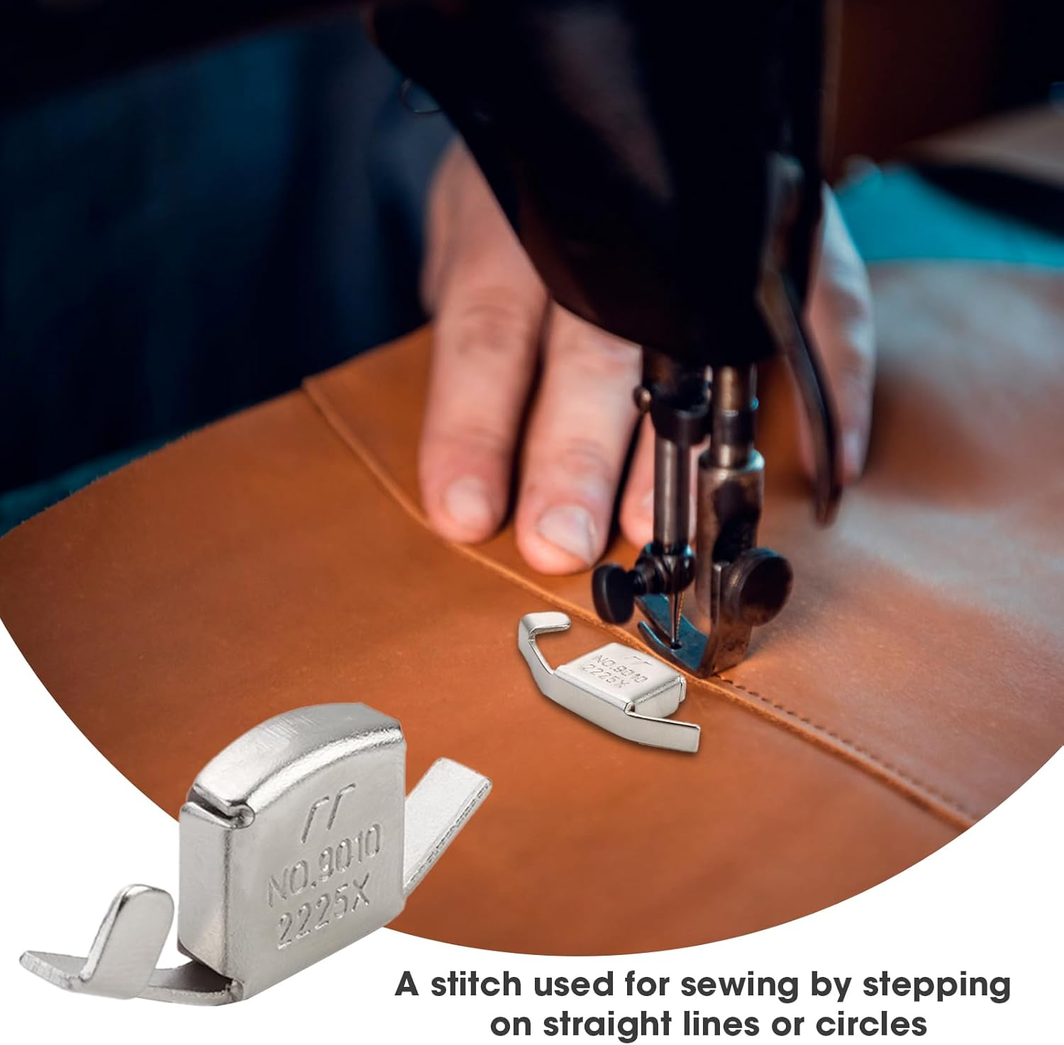 2 Pack Magnetic Seam Guide for Sewing Machine - Strong Magnet for Accurate Sewing, Easy Fabric Guide, Fits Most Sewing Machines, Bulk Value for Straight Seams, Durable and Reliable image number 5