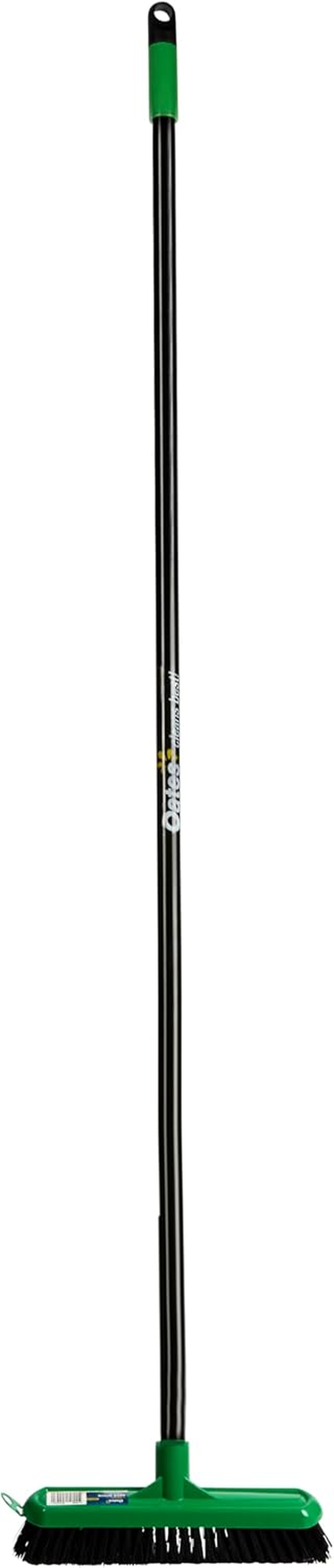 Oates Compact Deck Scrub Brush | Pack of 1 | for Tough Outdoor Scrubbing Tasks | Durable, Weather-Resistant Handle | Long, Powder-Coated Handle | Compact for Easy Storage | image number 1