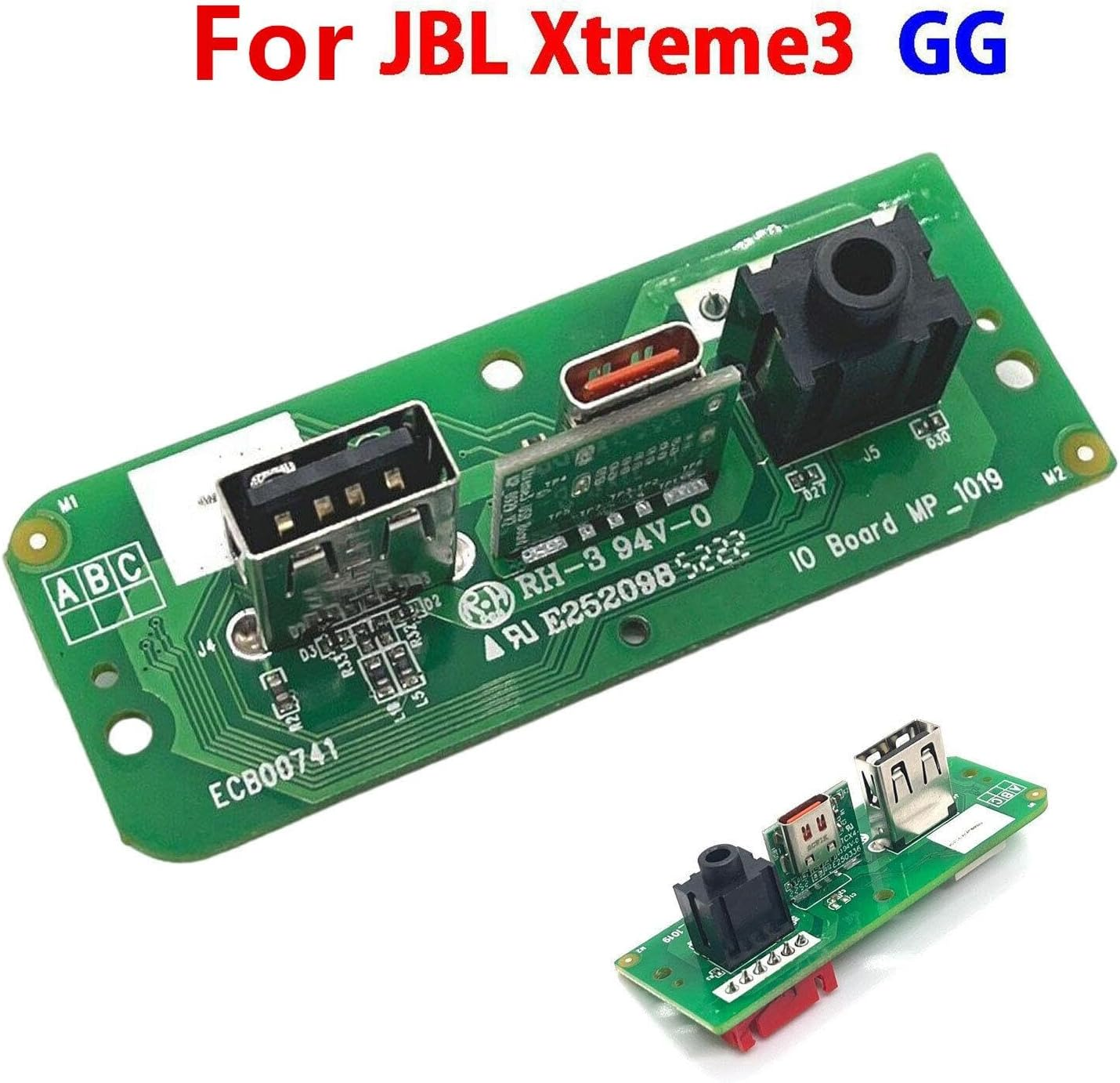 Speaker Power Motherboard Replacement for JBL Xtreme 3 Version GG, Charging Port Board Module image number 4