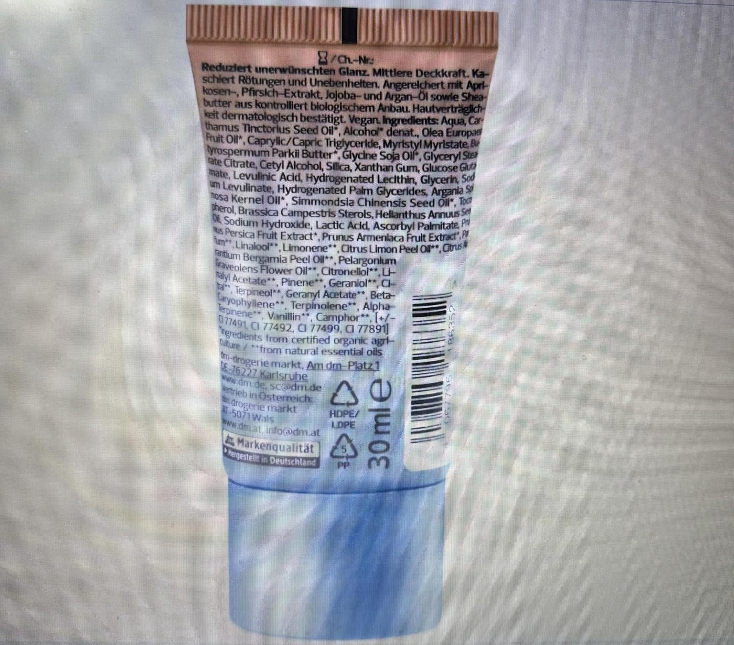 Alverde NATURKOSMETIK Make-Up 01 Naturelle, 30 Ml