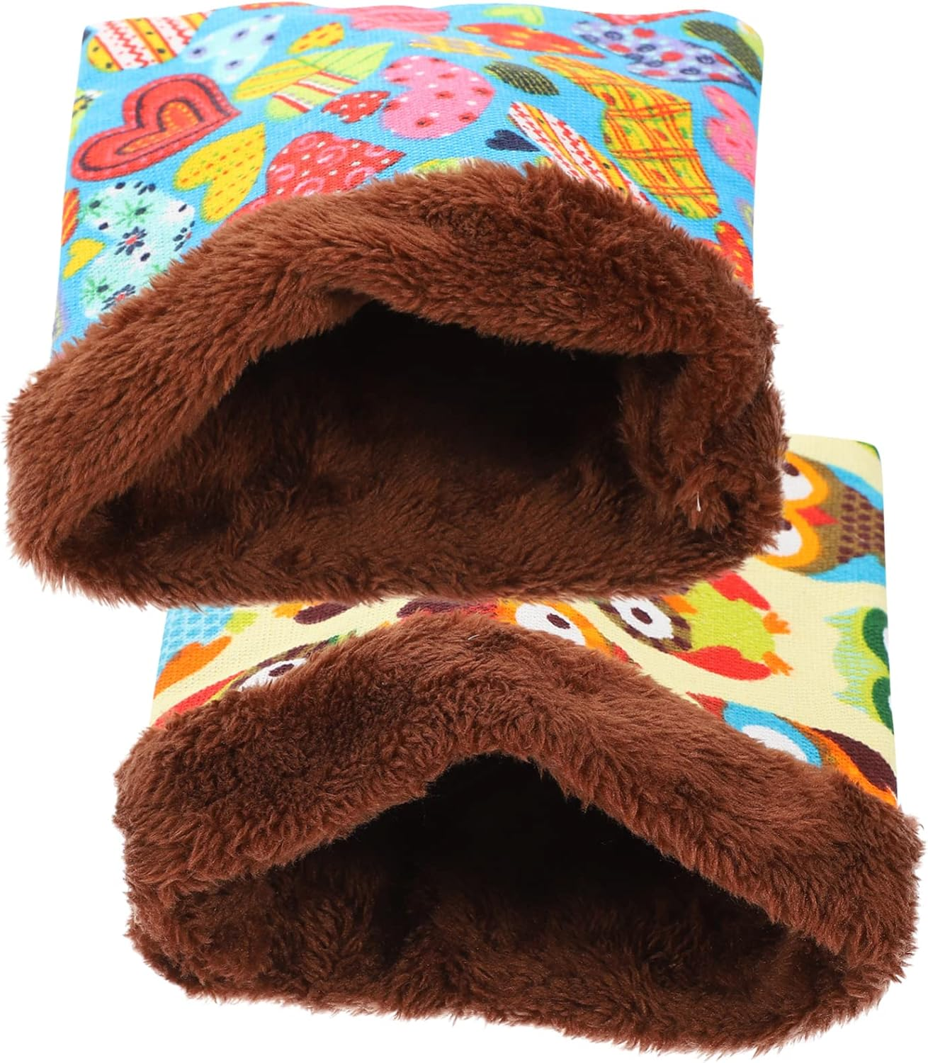 2 X Sleeping Bag for Guinea Pigs Made of Warm Material for Rats Hedgehogs and Other Small Pets for Sleeping and Hiding Small Animal Bed for and Comfort image number 6