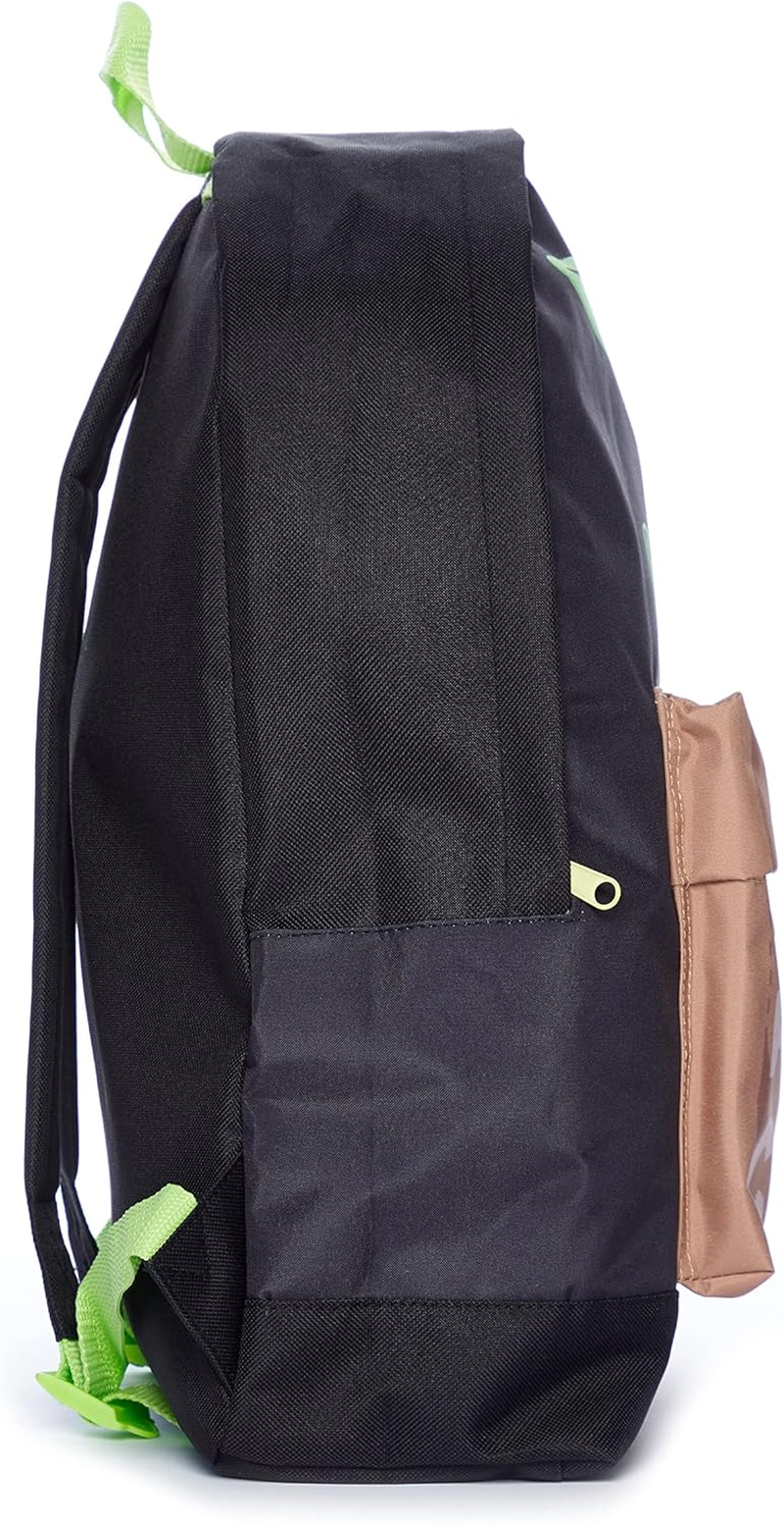 Star Wars the Mandalorian Baby Yoda Precious Cargo Childrens Backpack Black, Black, One Size image number 1