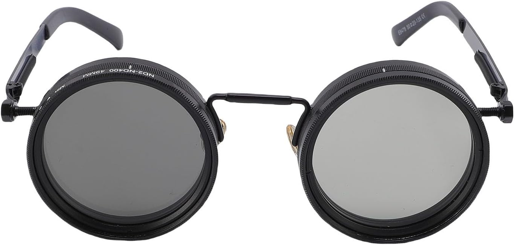 GOWENIC Adjustable round Polarized Fishing Sunglasses 9 Gears ND Filter Outdoor Exploration image number 5