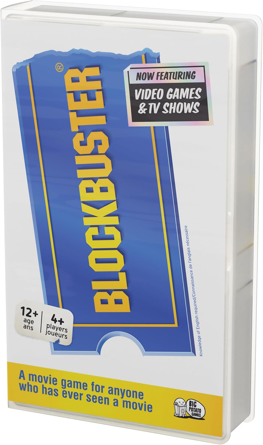 The Blockbuster Game: a Movie Party Game for the Whole Family- Now Featuring Video Games & TV Shows! image number 1