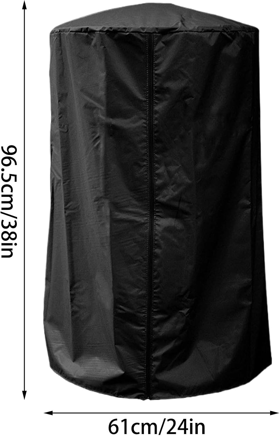 Downspout Splash Silencer - 6.6X29.97Cm Metal Cotton Noise Reducer, Adjustable Gutter Guard Insert, Outdoor Drainage Ditch Dampener | Rain Noise Reduction for Park Garden Yard Backyard Patio - Black image number 4