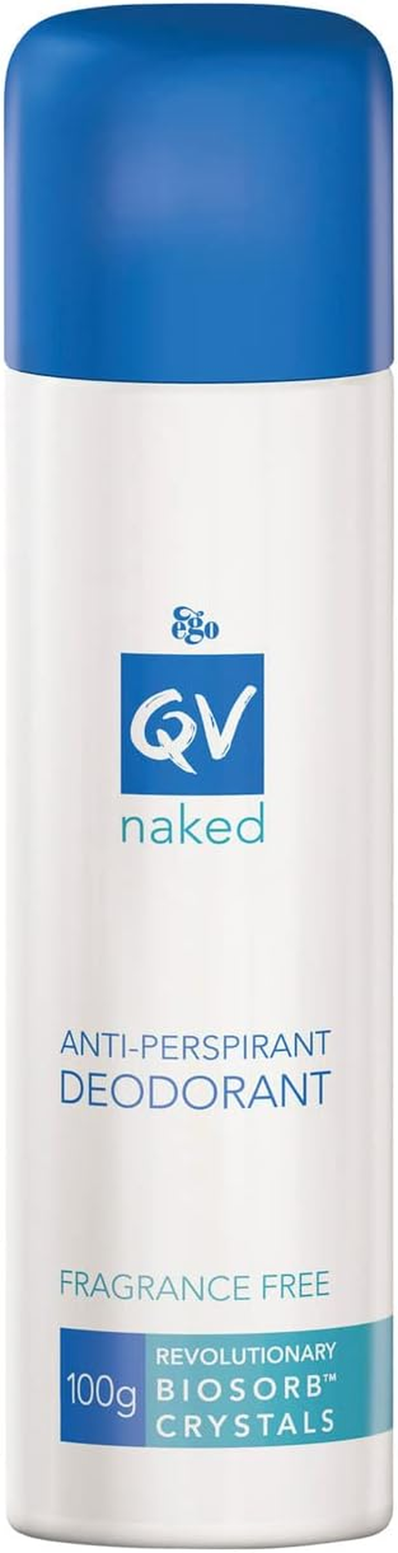 Ego Qv Naked Aerosol Antiperspirant Deodorant Spray 100 G image number 1