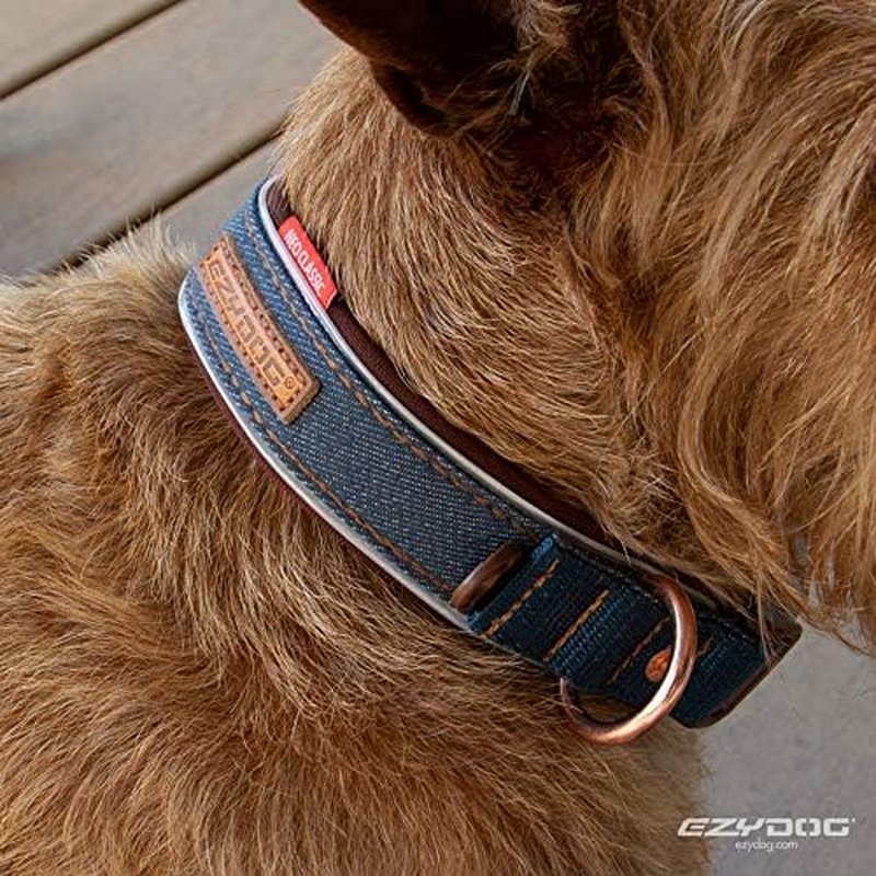 EZYDOG Neo Color Dog Collar, Denim, XS Size image number 3