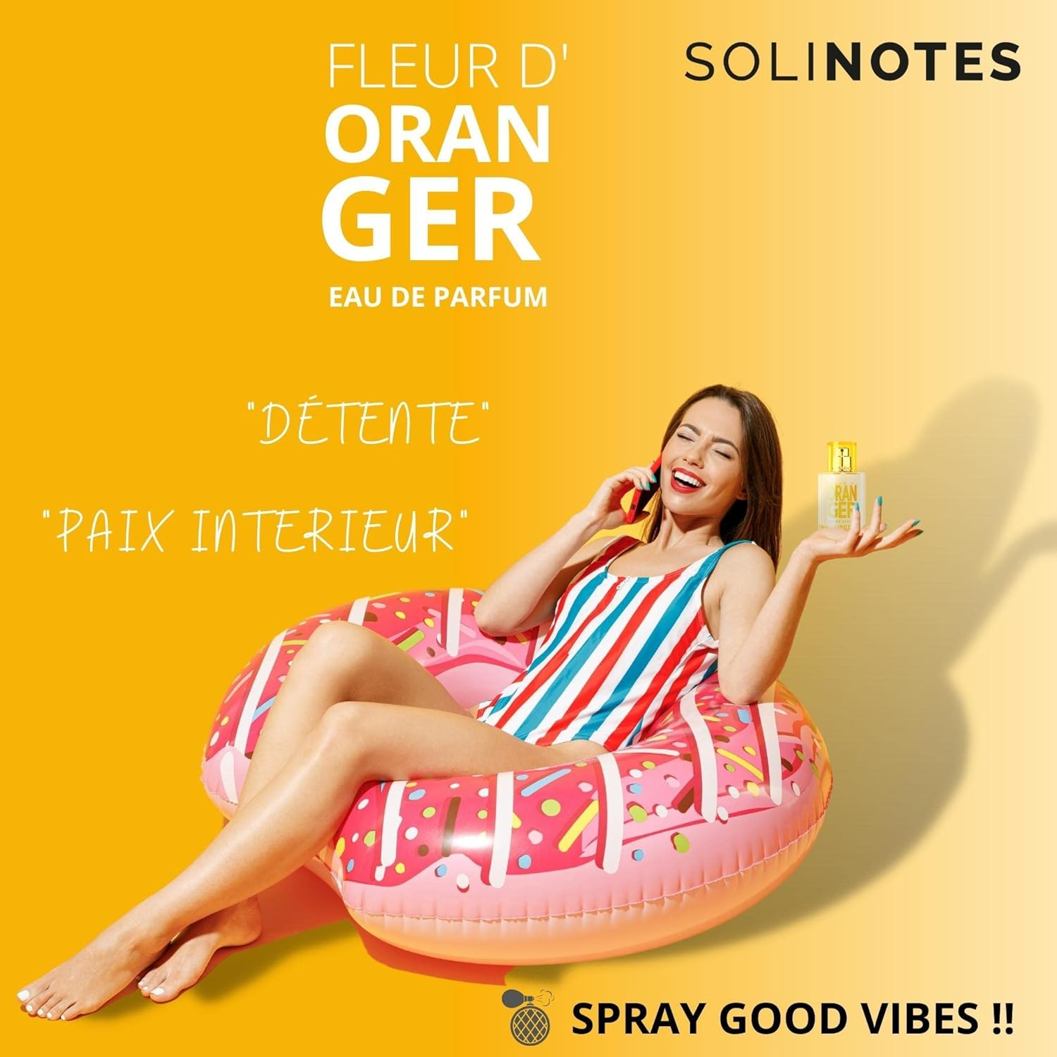 Solinotes Paris Solinotes Fleur D'Oranger Eau De Parfum Spray (Unisex) 50Ml image number 6