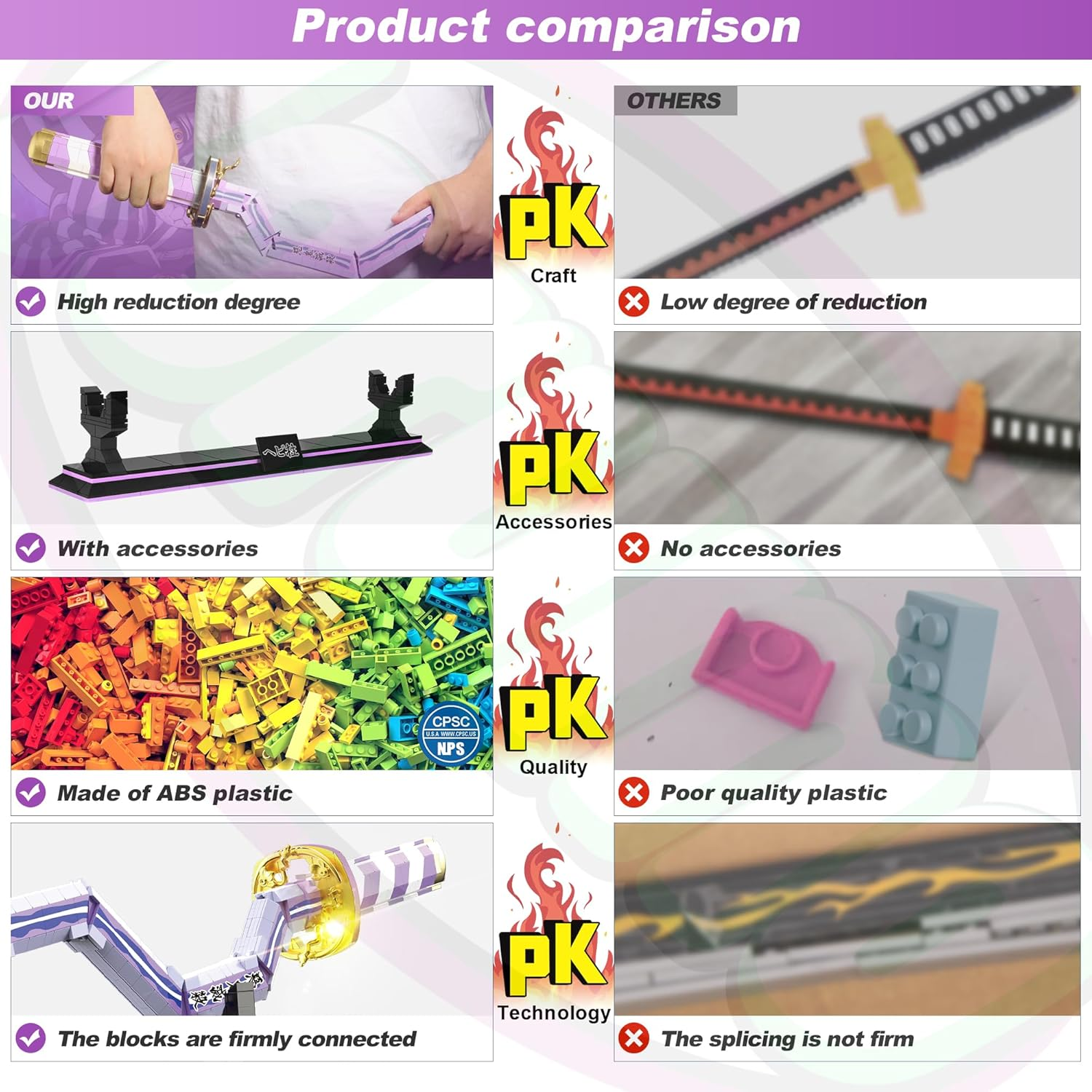 Jorumo Iguro Obanai Sword Building Block