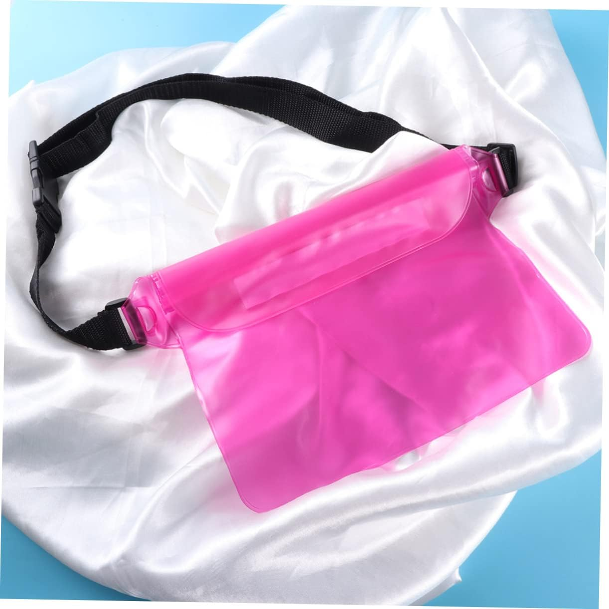 DOITOOL Waist Bag for Cell Phones PVC Pouch for Outdoor Beach Swimming Lightweight and Secure Pouch Pocket image number 1