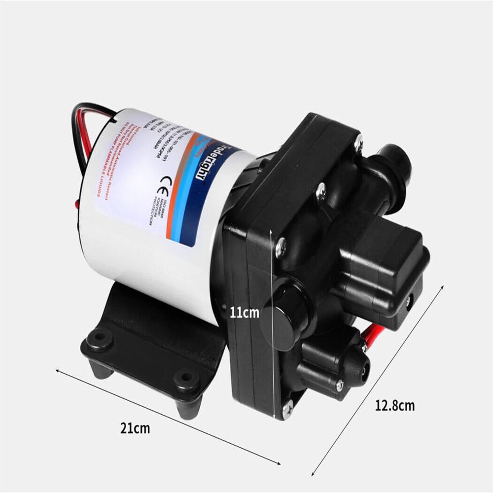 12V Caravan Water Pump High Pressure Self-Priming Rv Camping Boat 70PSI 20.8L/M image number 4