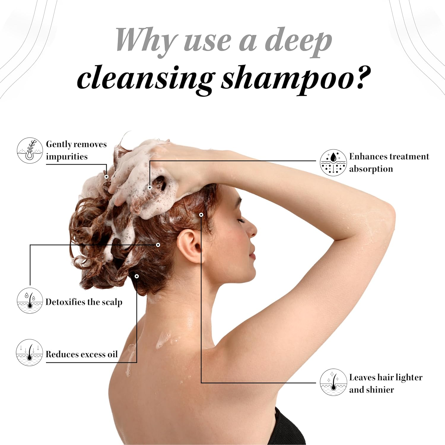 Expert Hair Kit: Deep Cleaning Shampoo + Sensation Texturizing Cream + Gold Repair Mask image number 3