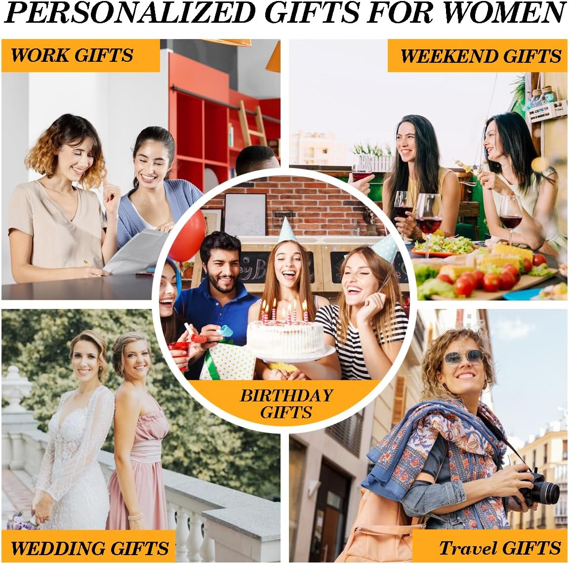 Ythuil Just a Girl Who Loves to Travel Makeup Bag, Travel Gifts for Women Female Her Girlfriend Best Friend Lover, Girls Trip Gifts Favors, Small Cosmetic Bag for Purse, Colorful image number 3