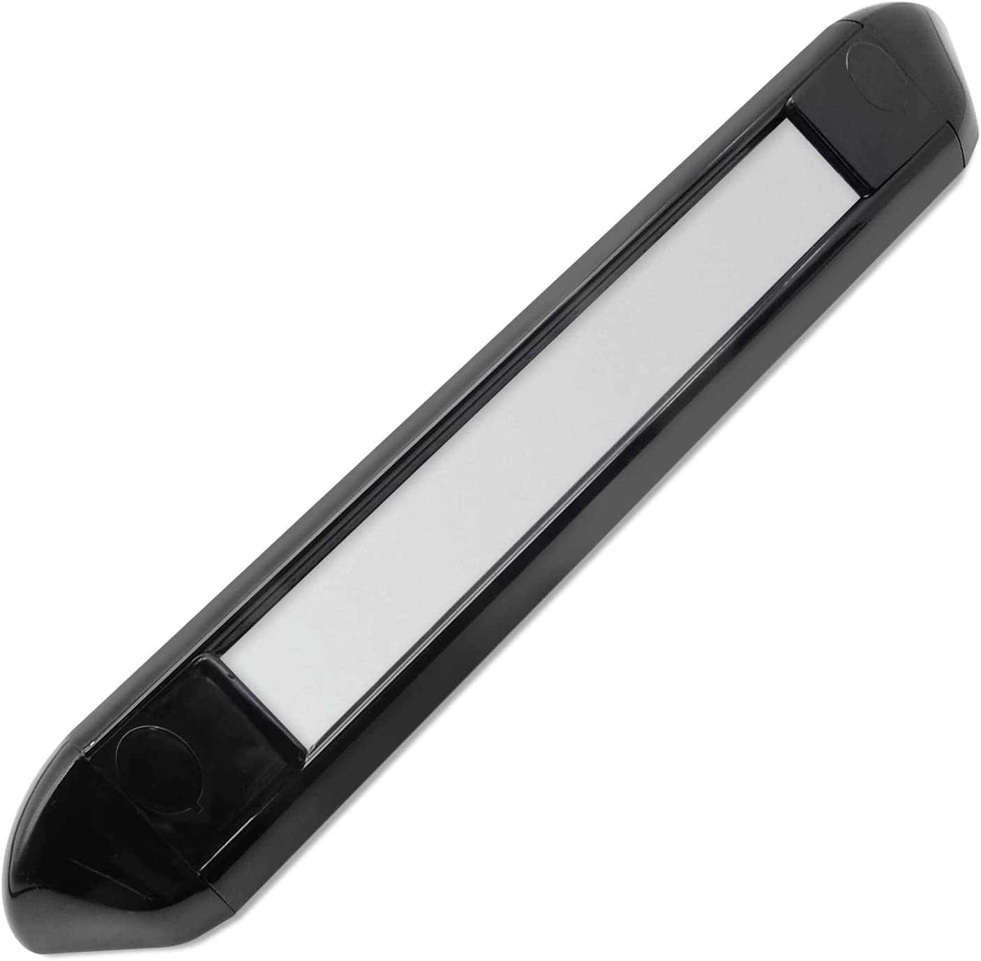 Dream Lighting 12V DC 250Mm Watreproof LED Awning Light Auto Camper Trailer Caravan Boat PC Cover Annex Wall Lamps 350 Lumens Black Shell Indoor Outdoor Camping Strip Lighting Cool White