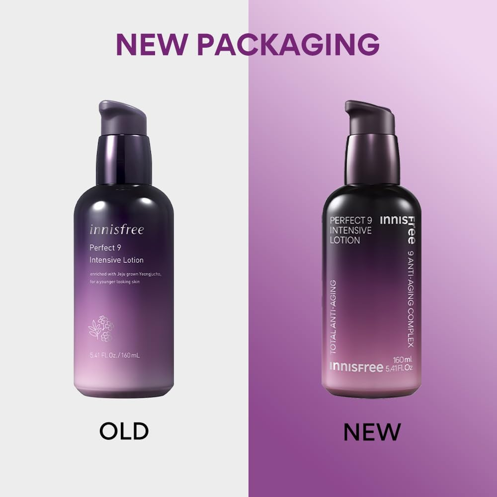 Innisfree Perfect 9 Intensive Anti-Aging Lotion 160Ml for All Skin Types