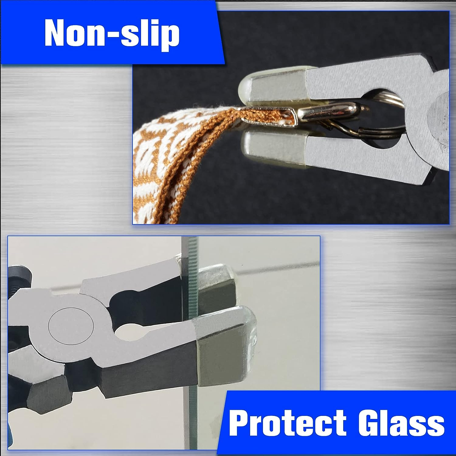 SPEEDWOX Rubber Tips for Standard Glass Running Pliers 4 Pcs Tips Stained Glass Work Tool image number 4