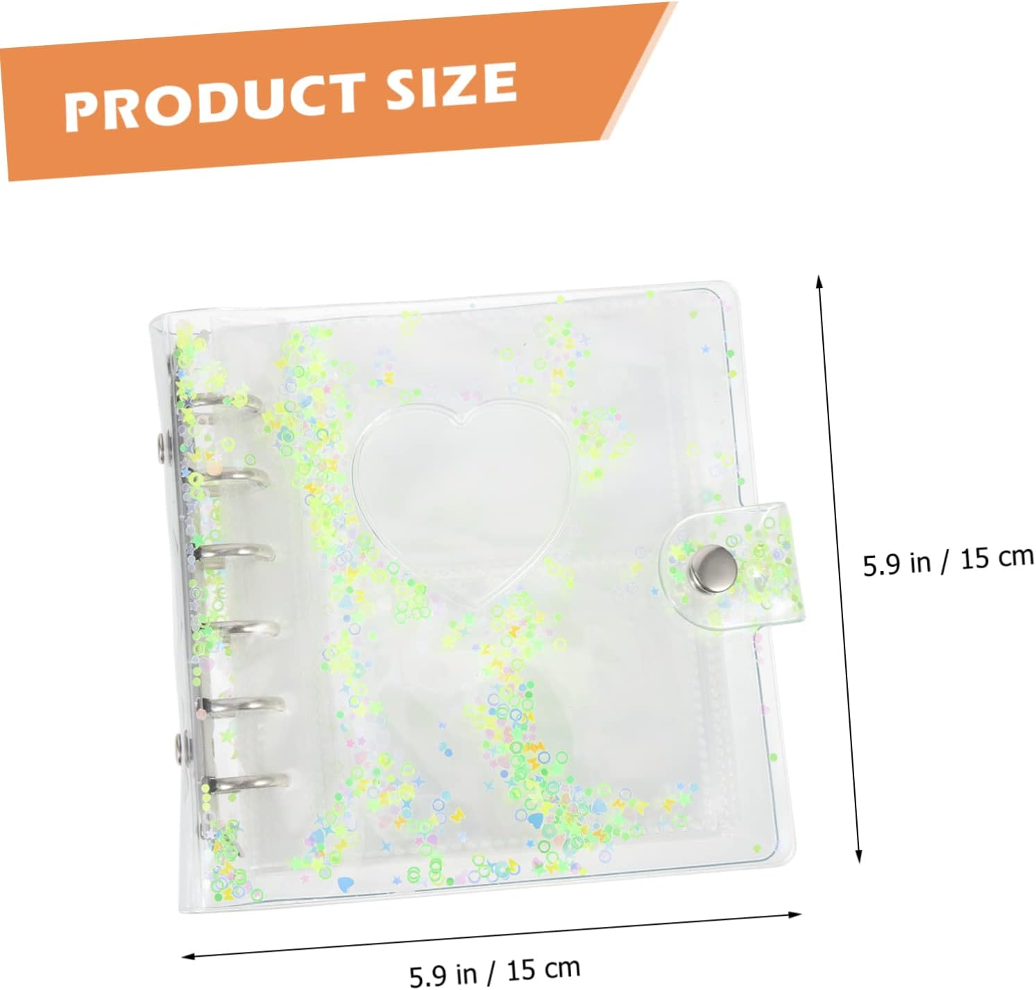 Tofficu 3Sets Photo Sleeve Inserts for Postcard Album Refill Pages with Protector Double-Sided Sleeves for Weddings Graduations and Photos image number 4