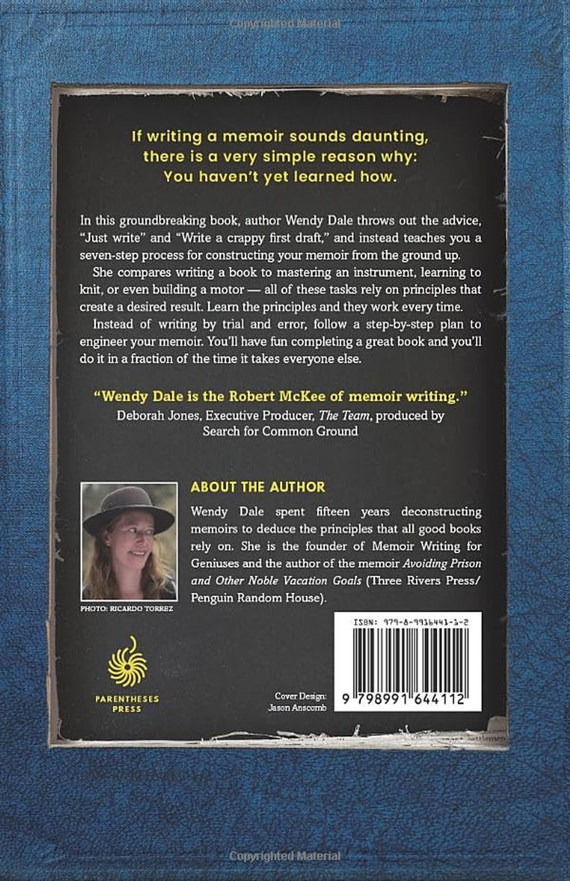 The Memoir Engineering System: Make Your First Draft Your Final Draft