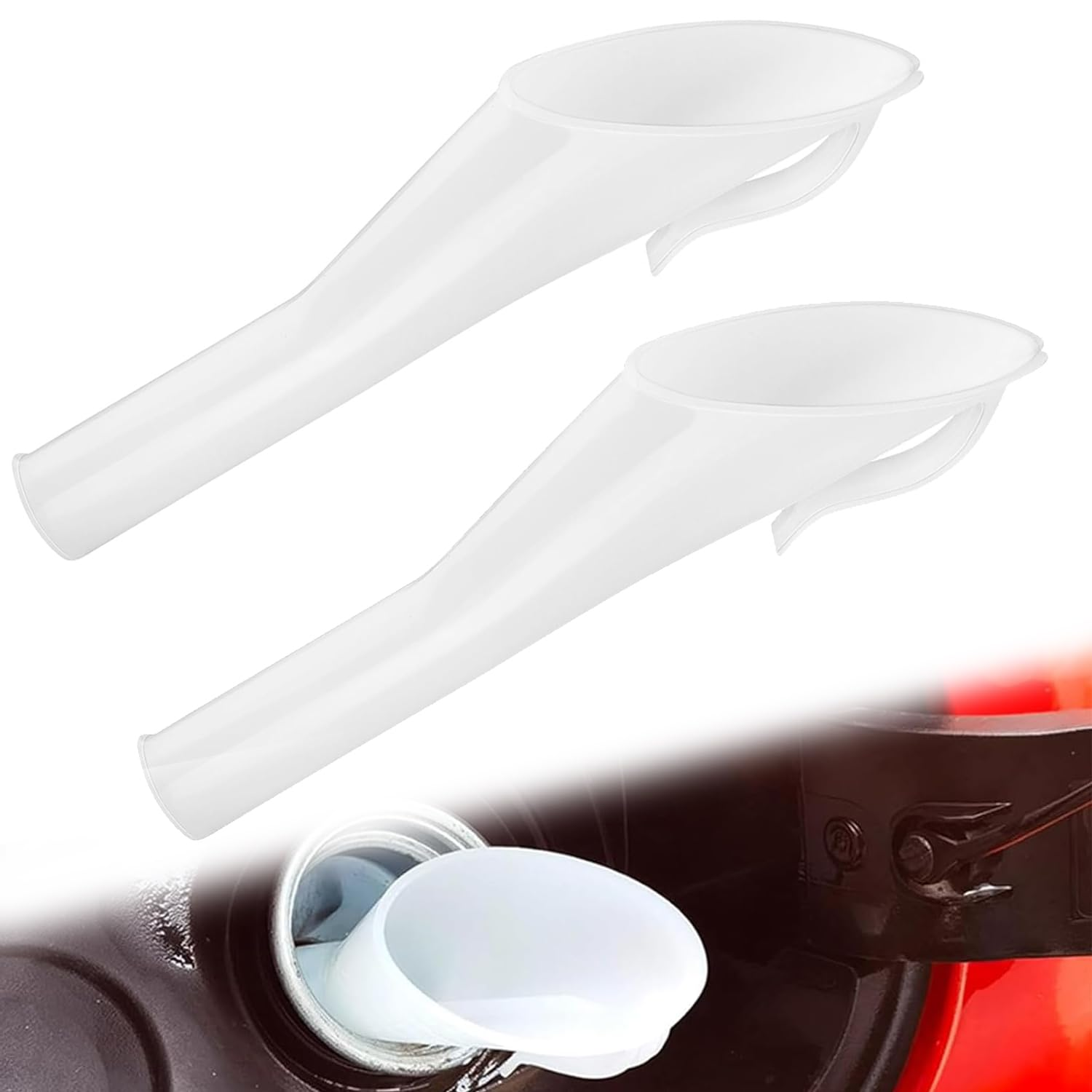 Ford 8U5Z-17B068-B Fuel Filler Funnel Oil Tool for F150, F16, Edge, Taurus, Explorer, MKC, MKX, MKZ, Lincoln image number 4