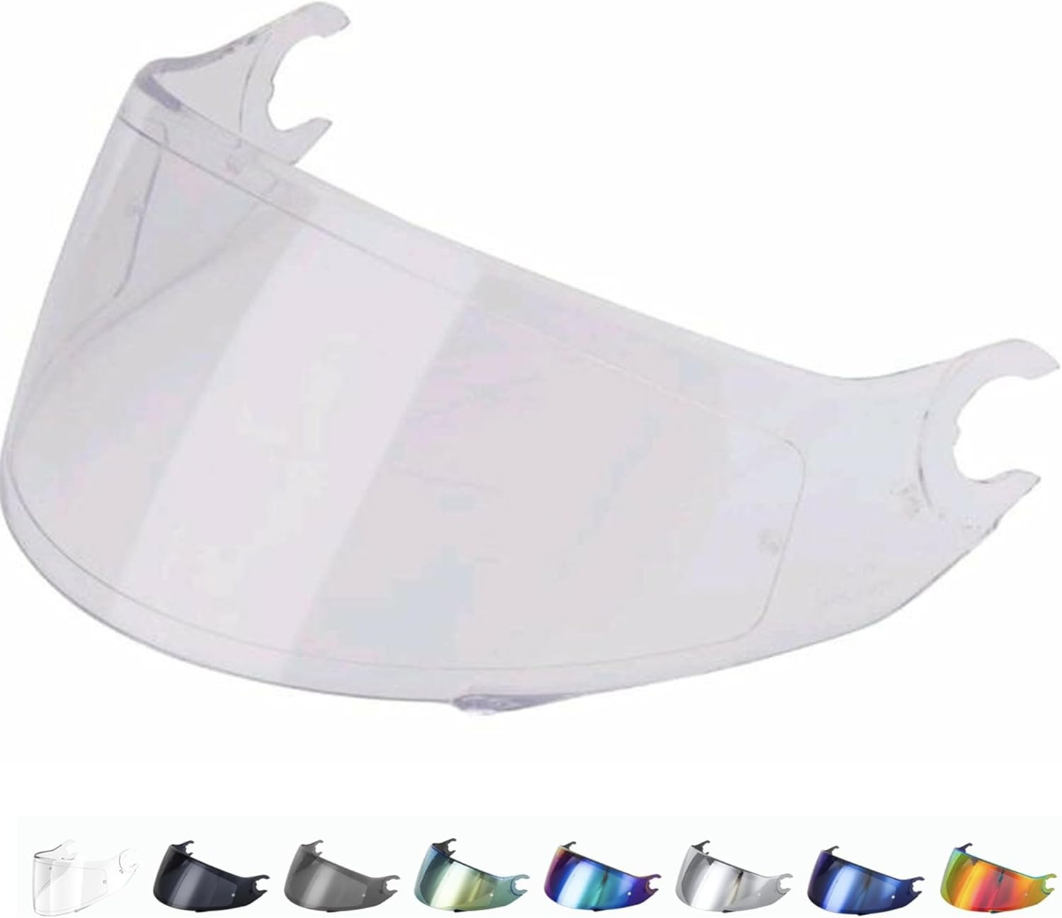 Generico Visor Compatible with Shark Spartan - Skwal - Skwal 2 - D Skwal (Not Spartan GT) (Silver)