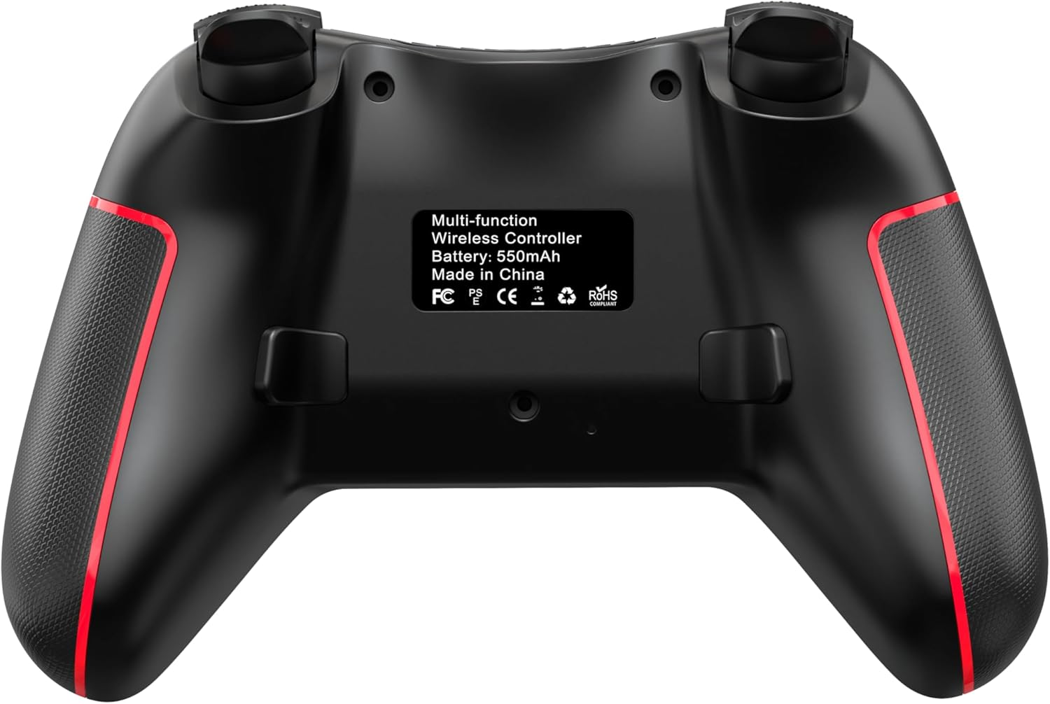 Multi-Platform Wireless Gaming Controller with 2.4G Receiver Adapter,With Hall Joystick Programmable Buttons, 4-Level Vibration, Compatible with Android/Ios/Pc/Ps3/Ps4/Switch image number 4