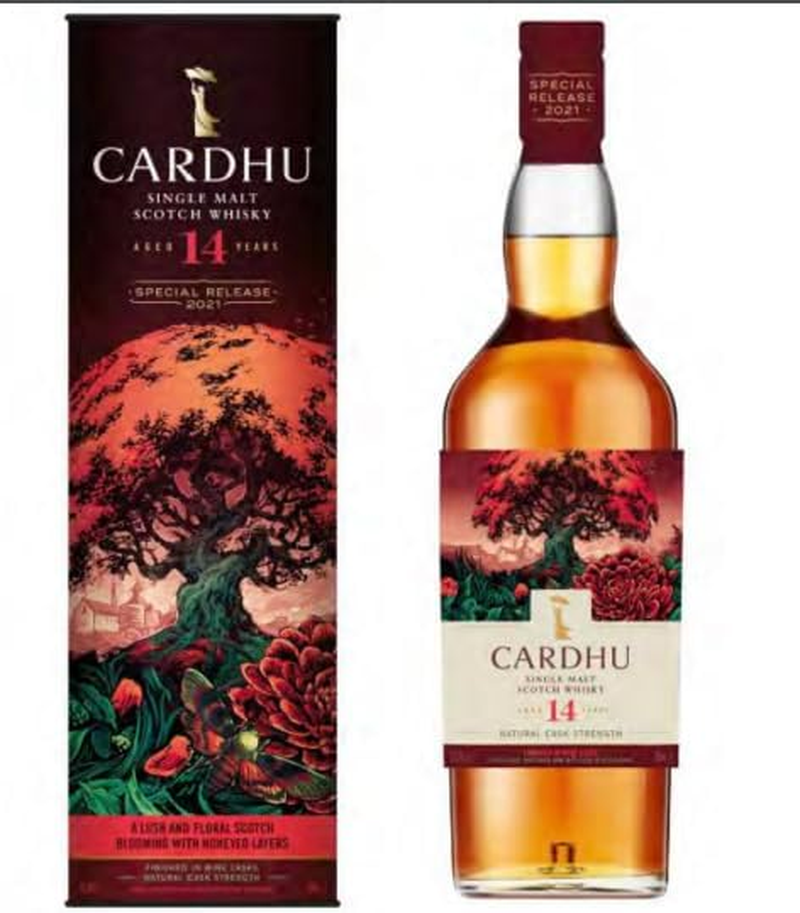Cardhu 14YO - Legends Untold 2021 the Scarlet Blossoms of Black Rock