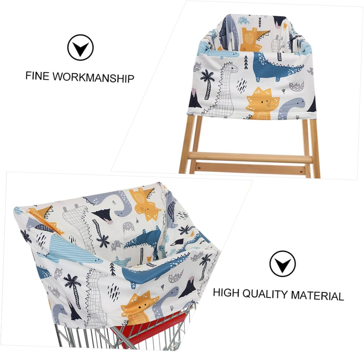 Multifunctional Cotton Nursing Cover Anti-Exposure Breastfeeding Scarf and Stroller Cloak for Outdoor Privacy Protection Travel Garden Use Lightweight Chair and Pram Stroller image number 1