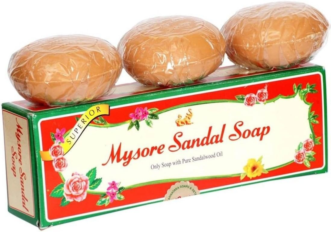 MYSORE SANDAL SOAP 150GR*3PCS (COMBO of 2 BOX)