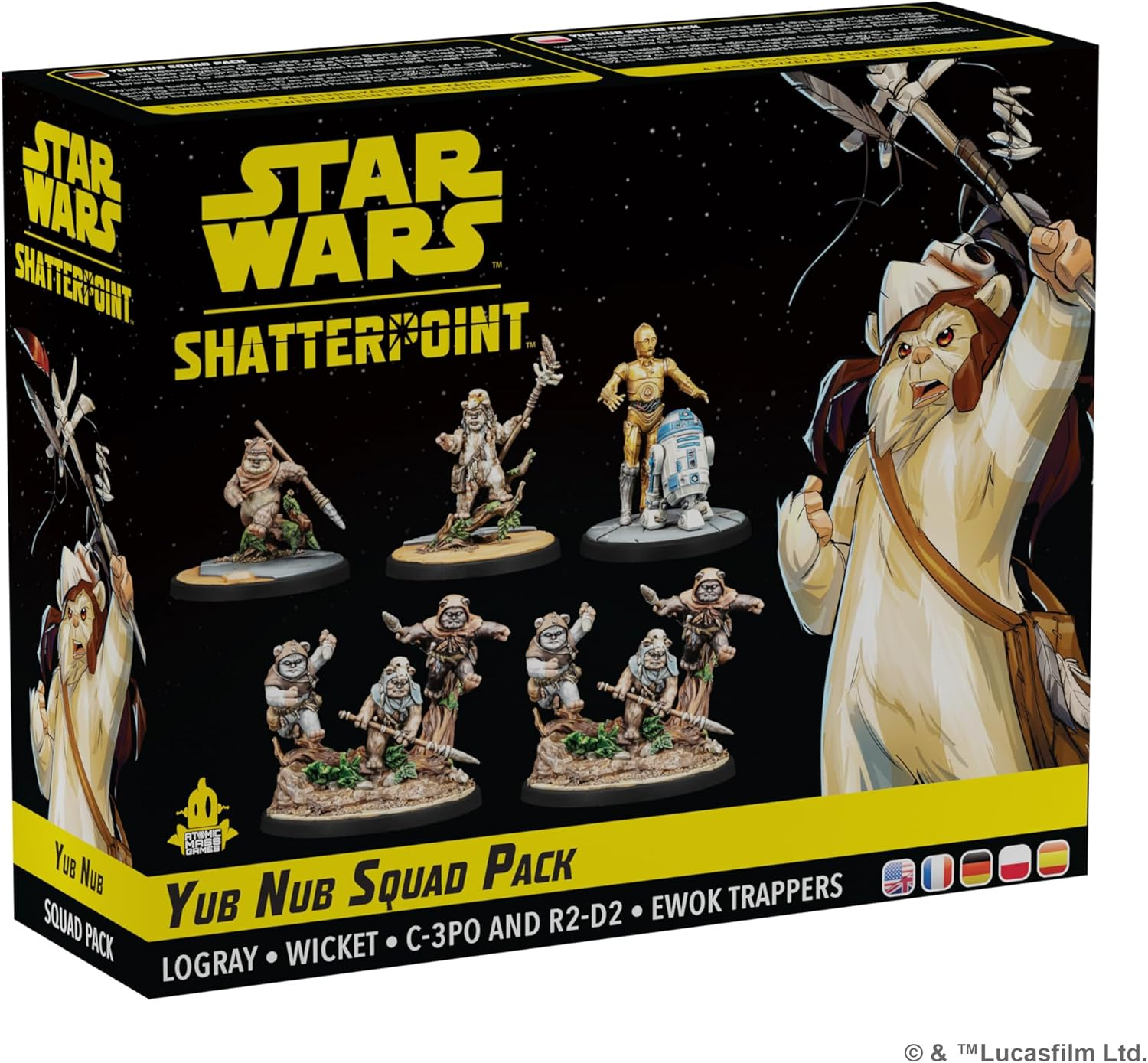 Atomic Mass Games Star Wars: Shatterpoint - Yub Nub Squad Pack Tabletop Miniatures Game image number 5