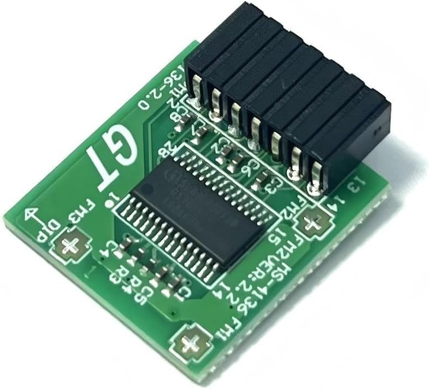 Gintai TPM2.0 LPC 14Pin Module with Infineon SLB9665 Replacement for MSI MS-4136,MSI Intel X299,AMD 300 400 X570 X399 TRX40 Encryption Security Module