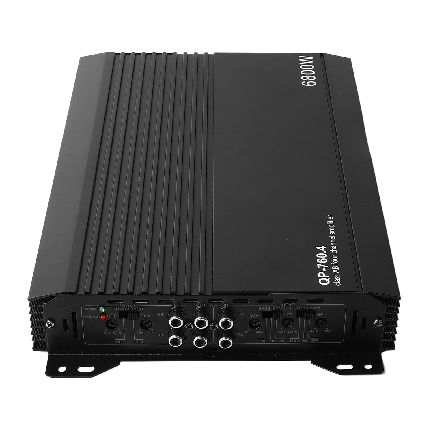 Car Audio Amplifier, Car Stereo Amplifier 4 Channel Aluminum Alloy High Heat Dissipation Power Amp for Car Speakers, Boost Your Car Speakers Sound Quality image number 6