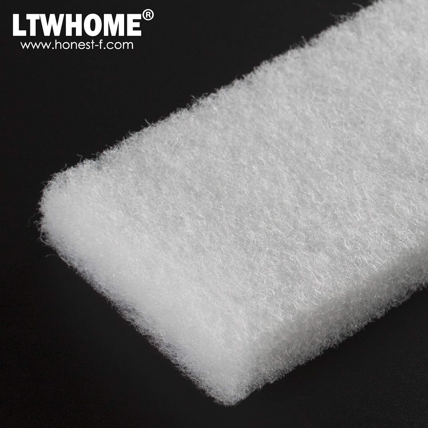 LTWHOME Compatible Polyester Filter Pad Suitable for Fluval U3 Filter (Pack of 12) image number 2