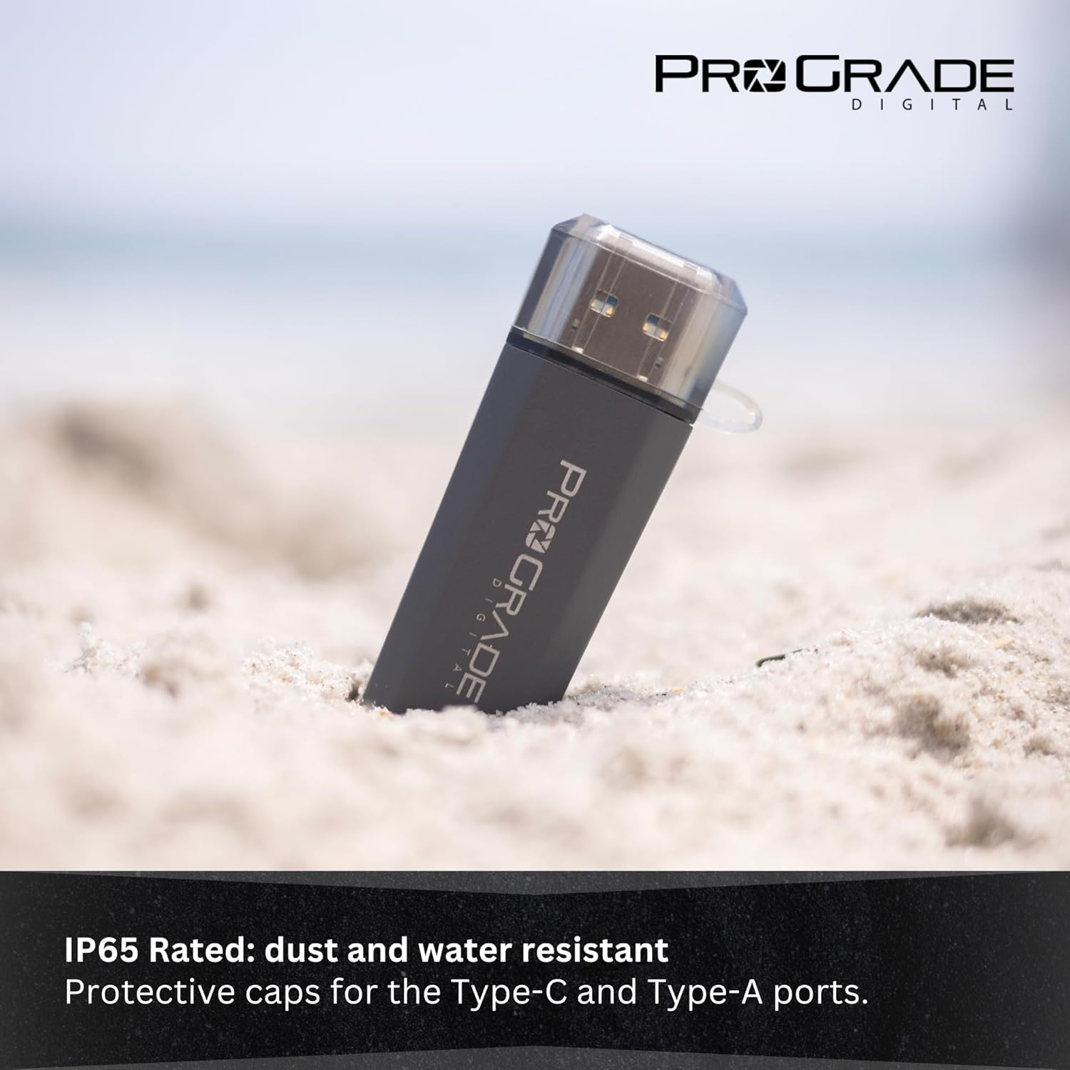 2TB Ultra-Portable SSD, USB-C and USB-A 3.2 Gen 2, Read and Write 1000Mb/S by Prograde Digital (PG30) image number 5