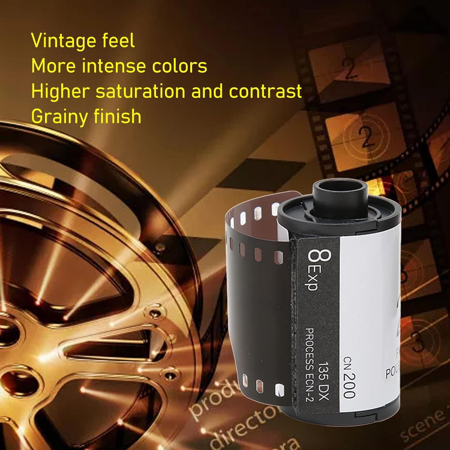 35MM Camera Color Film, 35MM Roll Film Color Negative Film, 35MM Camera ISO SO200 Type135 Color Film for Beginners image number 5