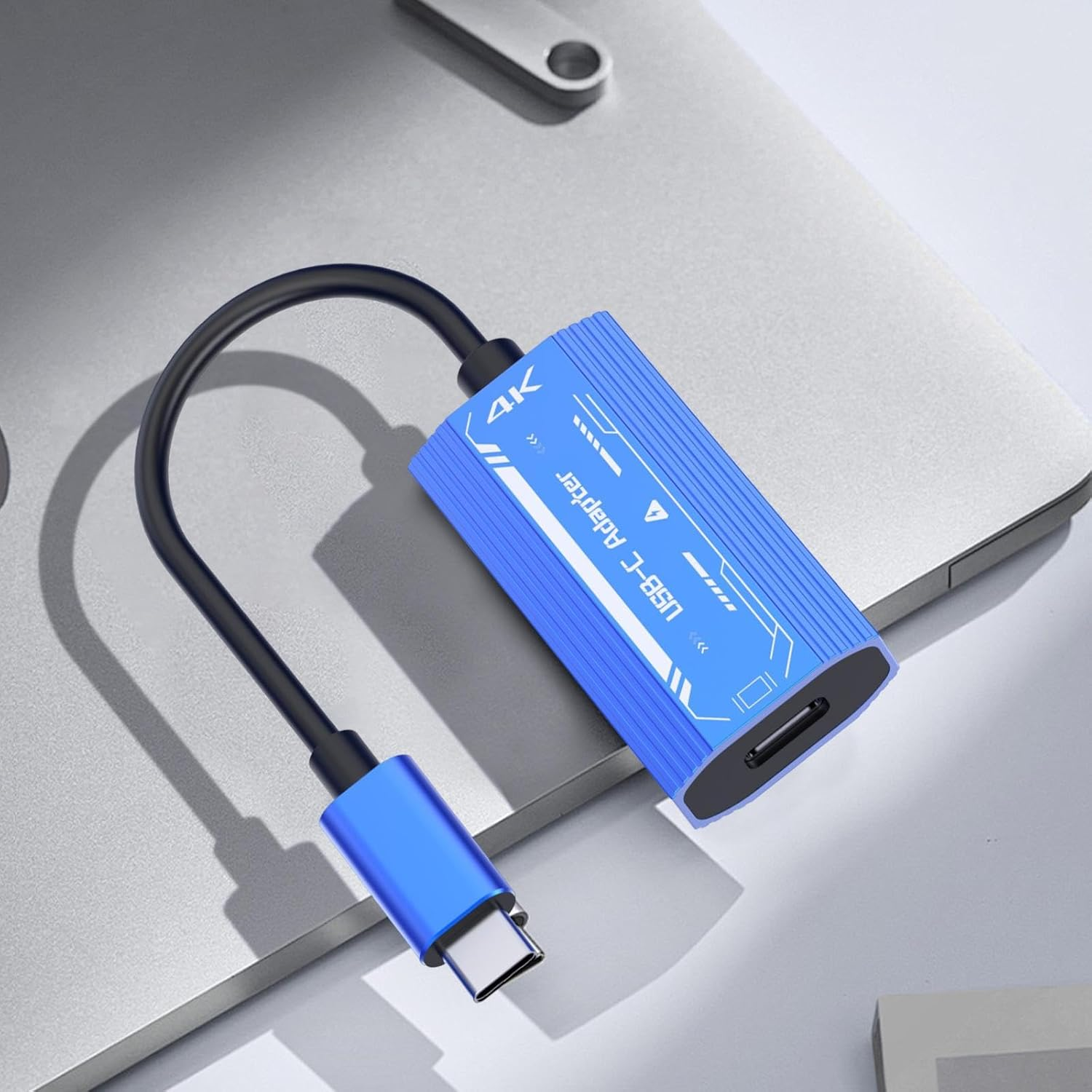 ZGUZMCMK USB C to Ar Glasses Adapter with Charging Port High Performance Plug and Play Portable for Game Console, PC, Tablet, Monitor image number 2