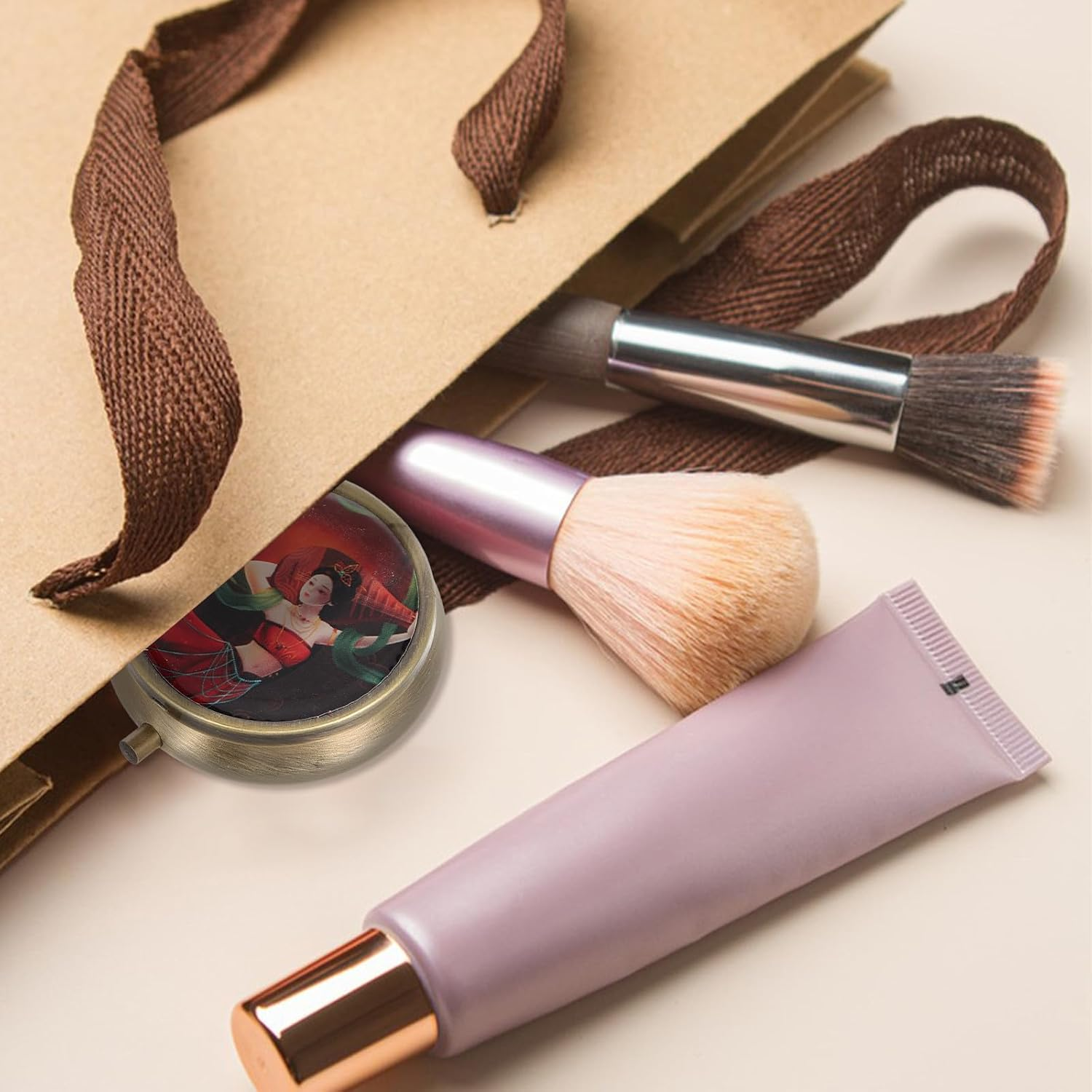 PAMINGONO Solid Perfume Balm for Women 12G Portable Organic Scent Balm Sandalwood Fragrance Travel and Daily Body Fragrance image number 2